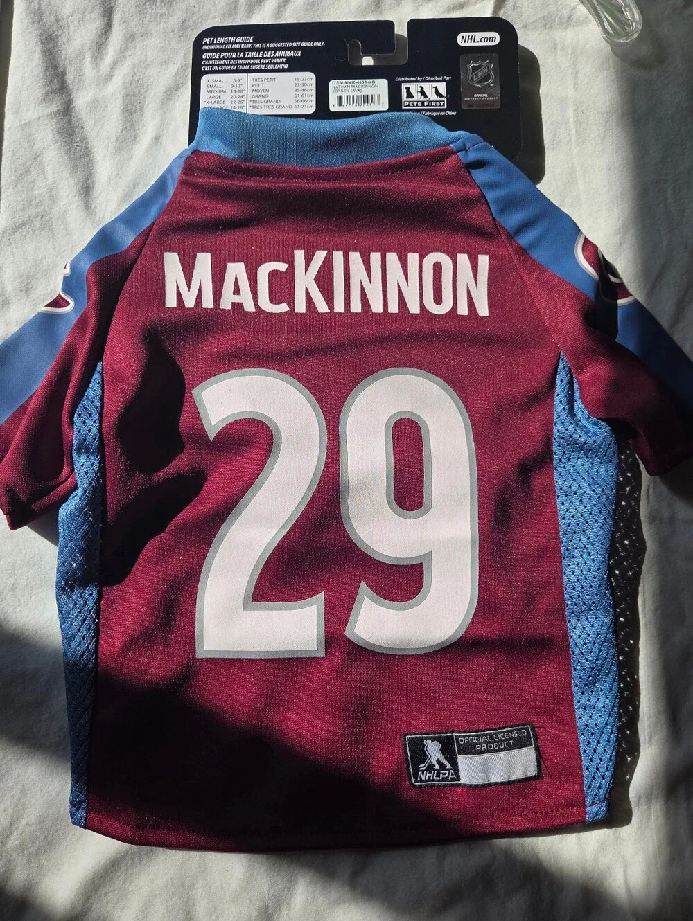 NWT Colorado Avalanche Pet Jersey (NHL)